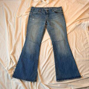 American Eagle Jeans – Size 12 Regular – Dark Wash Flare Denim